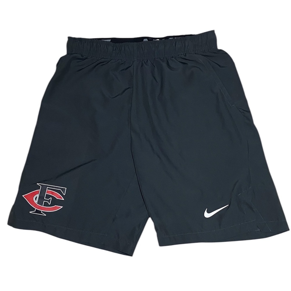 Nike Gray Athletic Shorts Lightweight Elastic Waist